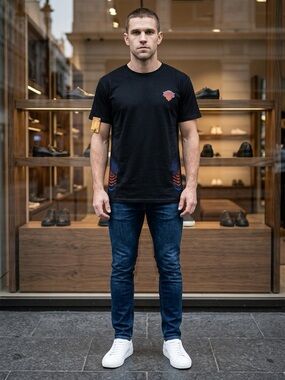 NBA New York Knicks Mens ZipWay Change “N” The Game Cut Off  Tank Size 3X Black